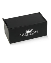 Load image into Gallery viewer, Sutton Silver-Tone Pencil and Sharpener Cufflinks