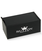 Load image into Gallery viewer, Sutton Stainless Steel Stone Inset Cufflinks