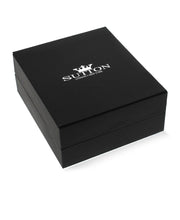 Load image into Gallery viewer, Sutton Sterling Silver Onyx Cufflink and Tuxedo Button Set