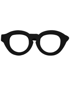 Sutton Matte Black Eyeglasses Tie Clip