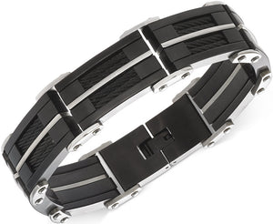 Men's Stainless Steel Chunky Link Bracelet