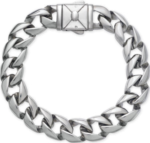 Men's Stainless Steel Heavy Link Chain Bracelet