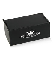 Load image into Gallery viewer, Sutton Silver-Tone Steering Wheel Cufflinks Gift Box