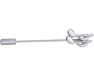 Men's Music Notes Cufflink Lapel Pin