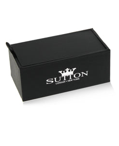 Sutton Stainless Steel Etched Tie Clip